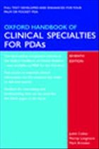 Cover Oxford Handbook of Clinical Specialties for PDAs
