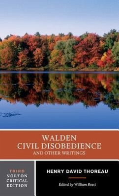 Walden, Civil Disobedience and Other Writings - Thoreau, Henry David