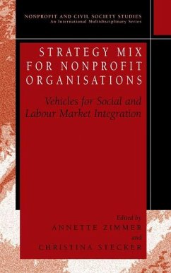 Strategy Mix for Nonprofit Organisations - Zimmer, Annette / Stecker, Christina (Hgg.)