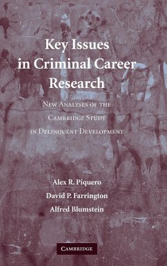 Key Issues in Criminal Career Research - Piquero, Alex R.; Farrington, David P.; Blumstein, Alfred