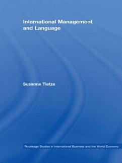 International Management and Language - Tietze, Susanne