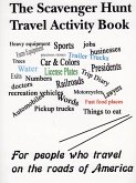 The Scavenger Hunt Travel Activity Book