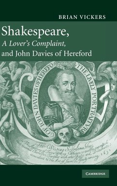 Shakespeare, 'A Lover's Complaint', and John Davies of Hereford - Vickers, Brian