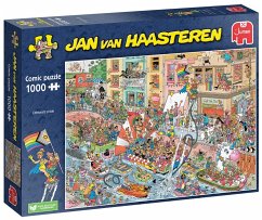 Jumbo 1110100030 - Jan van Haasteren, Celebrate Pride, Comic-Puzzle, 1000 Teile