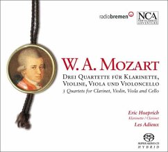 Cover Mozart: Drei Quartette