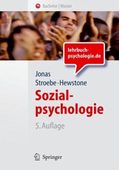 Sozialpsychologie - Jonas, Klaus / Stroebe, Wolfgang / Hewstone, Miles R.C. (Hgg.)