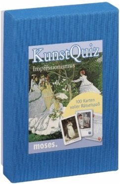 Cover Moses Verlag 384 - Kunst Quiz Impressionismus