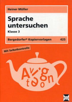 Sprache untersuchen - Klasse 3; . - Müller, Heiner