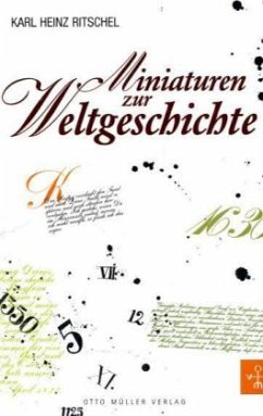 Cover Miniaturen zur Weltgeschichte