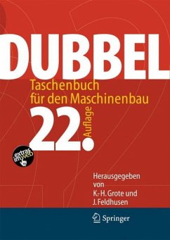 Dubbel Taschenbuch für den Maschinenbau - Grote, Karl-Heinrich / Feldhusen, Jörg (Hrsg.)