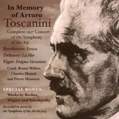 In Memory Of Arturo Toscanini - Walter/Munch/Monteux/Symphony Of The Air