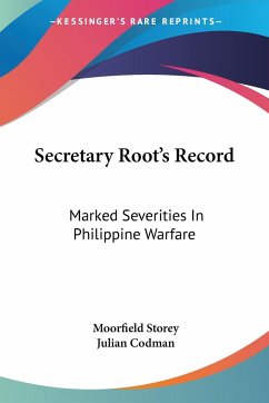 Secretary Root's Record
