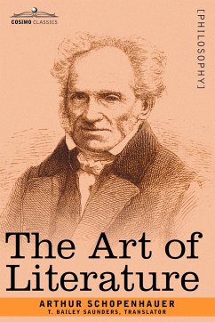 The Art of Literature - Schopenhauer, Arthur