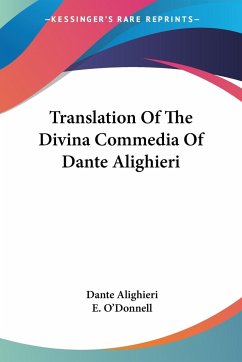 Translation Of The Divina Commedia Of Dante Alighieri