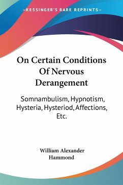 On Certain Conditions Of Nervous Derangement