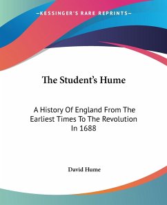 The Student's Hume - Hume, David