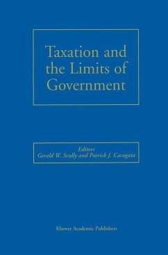 Taxation and the Limits of Government - Scully, Gerald W. / Caragata, Patrick J. (eds.)