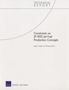 Constraints on Jp-900 Jet Fuel Production Concepts - Bartis, James T.; Flint, Torrance G.