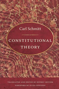 Constitutional Theory - Schmitt, Carl