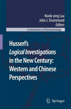 Husserl's Logical Investigations in the New Century: Western and Chinese Perspectives - Lau, Kwok-Ying / Drummond, John J.