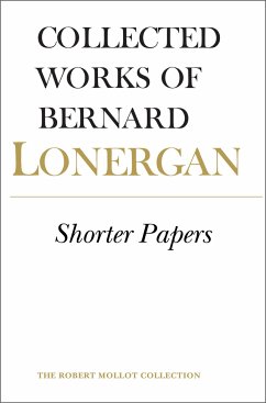 Shorter Papers - Lonergan, Bernard