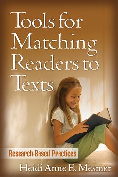 Tools for Matching Readers to Texts - Mesmer, Heidi Anne E