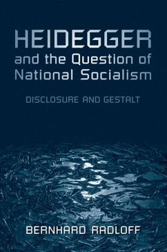 Heidegger and the Question of National Socialism - Radloff, Bernhard