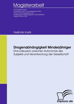 Cover Drogenabhängigkeit Minderjähriger