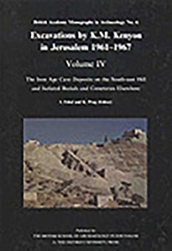 Excavations by K.M. Kenyon in Jerusalem 1961-1967 - Eshel, Itzak