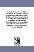 Partingtonian Patchwork. Blifkins the Martyr: the Domestic Trials of A Model Husband. the Modern Syntax: Dr. Spooner'S Experiences in Search of the De - Shillaber, Benjamin Penhallow