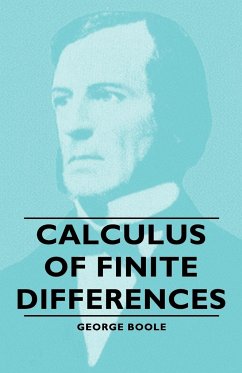 Calculus of Finite Differences - Boole, George
