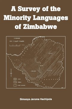 A Survey of the Minority Languages of Zimbabwe - Hachipola, Simooya Jerome