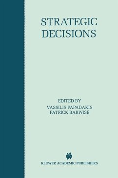 Strategic Decisions - Papadakis, Vassilis (ed.) / Barwise, Patrick