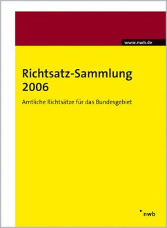 Richtsatz-Sammlung 2006 - Bundesministerium der Finanzen (Hrsg.)