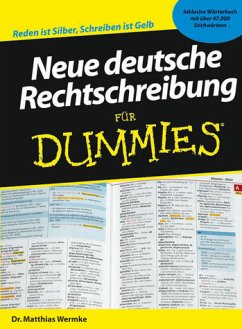 Neue deutsche Rechtschreibung für Dummies - Wermke, Matthias