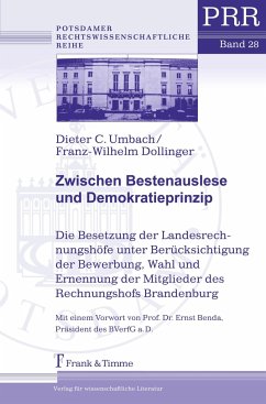Zwischen Bestenauslese und Demokratieprinzip - Umbach, Dieter C.;Dollinger, Franz-Wilhelm