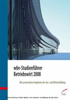Cover wbv-Studienführer Betriebswirt 2008
