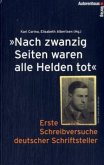 'Nach zwanzig Seiten waren alle Helden tot'