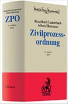 Zivilprozessordnung - Baumbach, Adolf / Lauterbach, Wolfgang / Albers, Jan / Hartmann, Peter / Hartmann, Peter