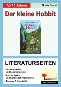 John R. R. Tolkien 'Der kleine Hobbit', Literaturseiten - Quast, Moritz