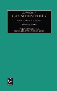 Perspectives on the Social Functions of Schools - Wong, K.K. (ed.)