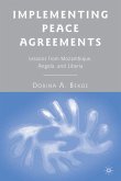 Implementing Peace Agreements