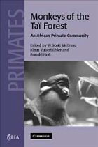Monkeys of the Taï Forest - McGraw, W. Scott / Zuberbühler, Klaus / Noë, Ronald (eds.)