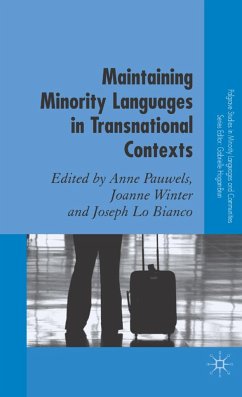 Maintaining Minority Languages in Transnational Contexts - Pauwels, Anne / Winter, Joanne / Bianco, Joseph Lo