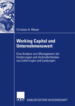Working Capital und Unternehmenswert - Meyer, Christian A.