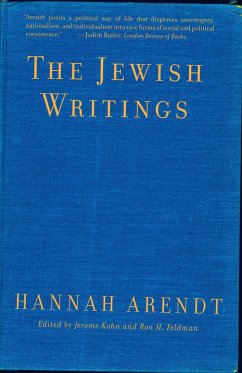 Jewish Writings - Arendt, Hannah