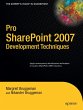 Pro SharePoint 2007 Development... - Bild 1
