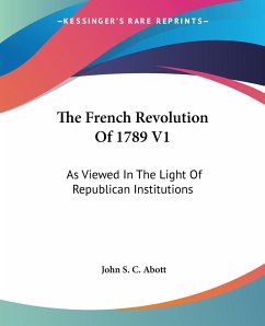 The French Revolution Of 1789 V1
