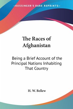 The Races of Afghanistan