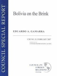 Bolivia on the Brink - Gamarra, Eduardo A.